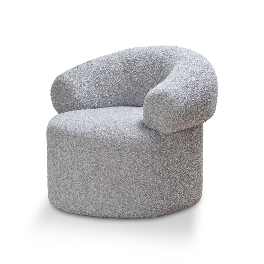 FC Armchair - Light Grey Boucle