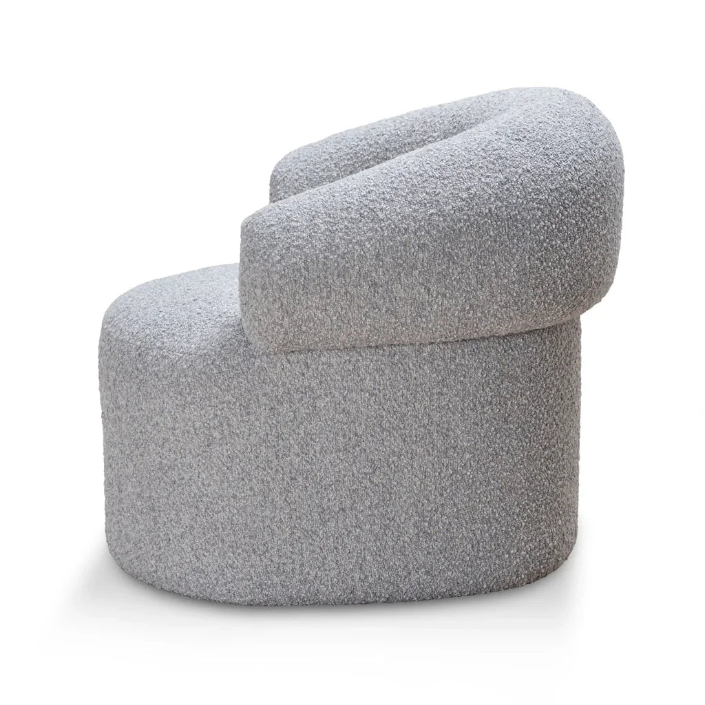 FC Armchair - Light Grey Boucle