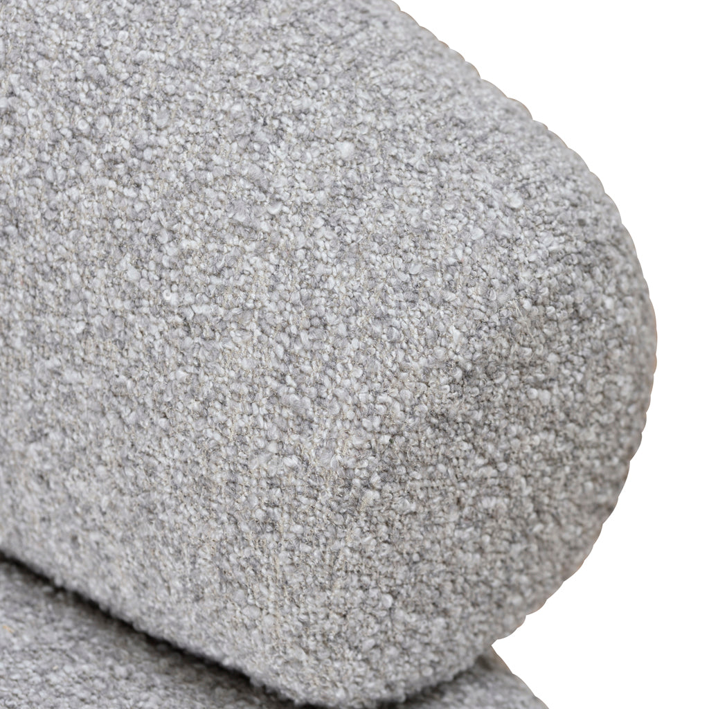 FC Armchair - Light Grey Boucle