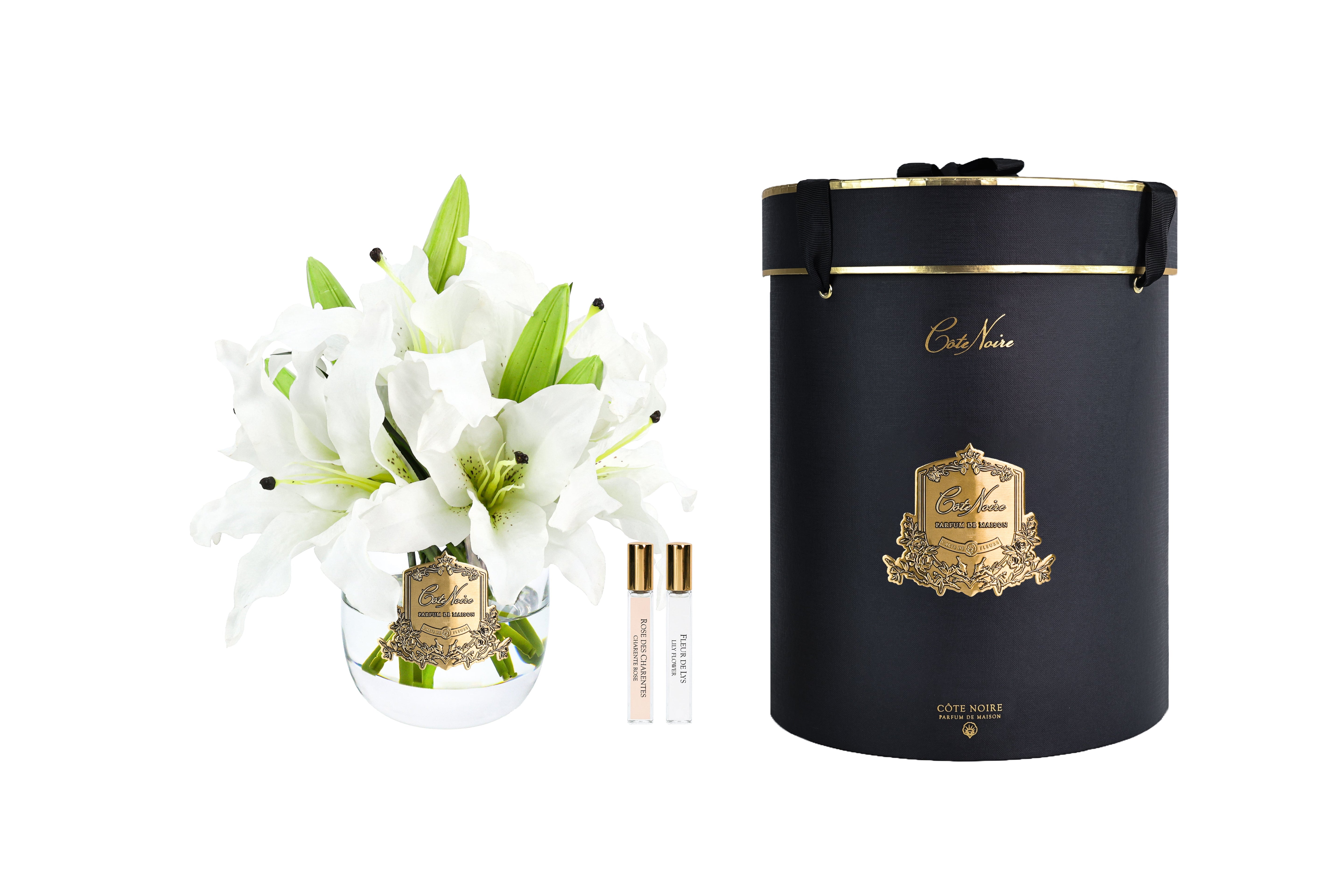 NEW Cote Noire - Heritage Lily Bouquet - White -LIL01