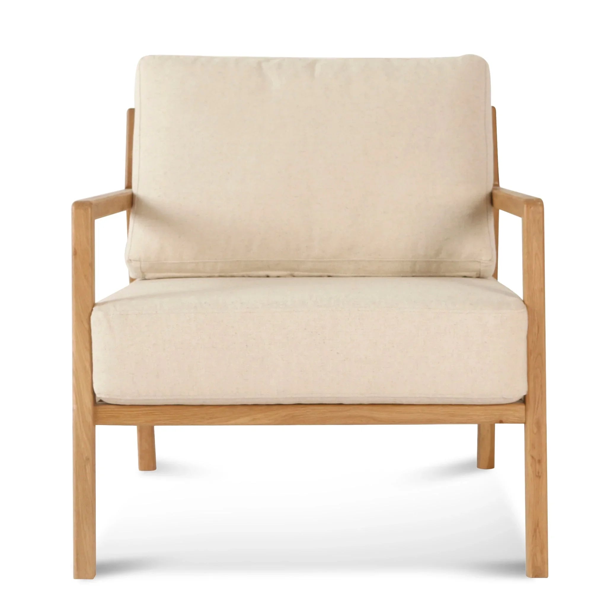 FC Fabric Armchair - Light Beige