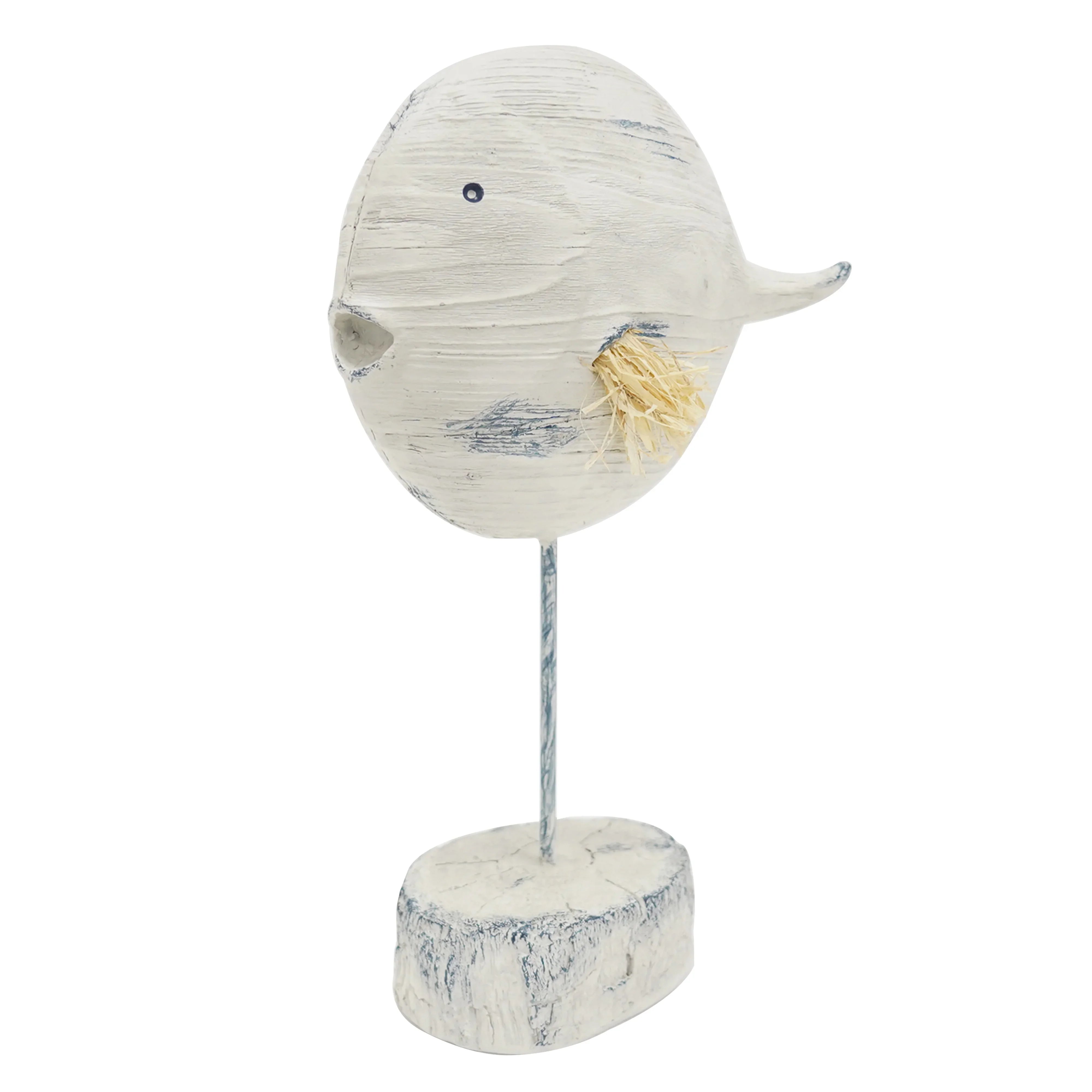 Wenzel Resin Pufferfish On Stand Large W22.7 X D10.5 X H35.5cm