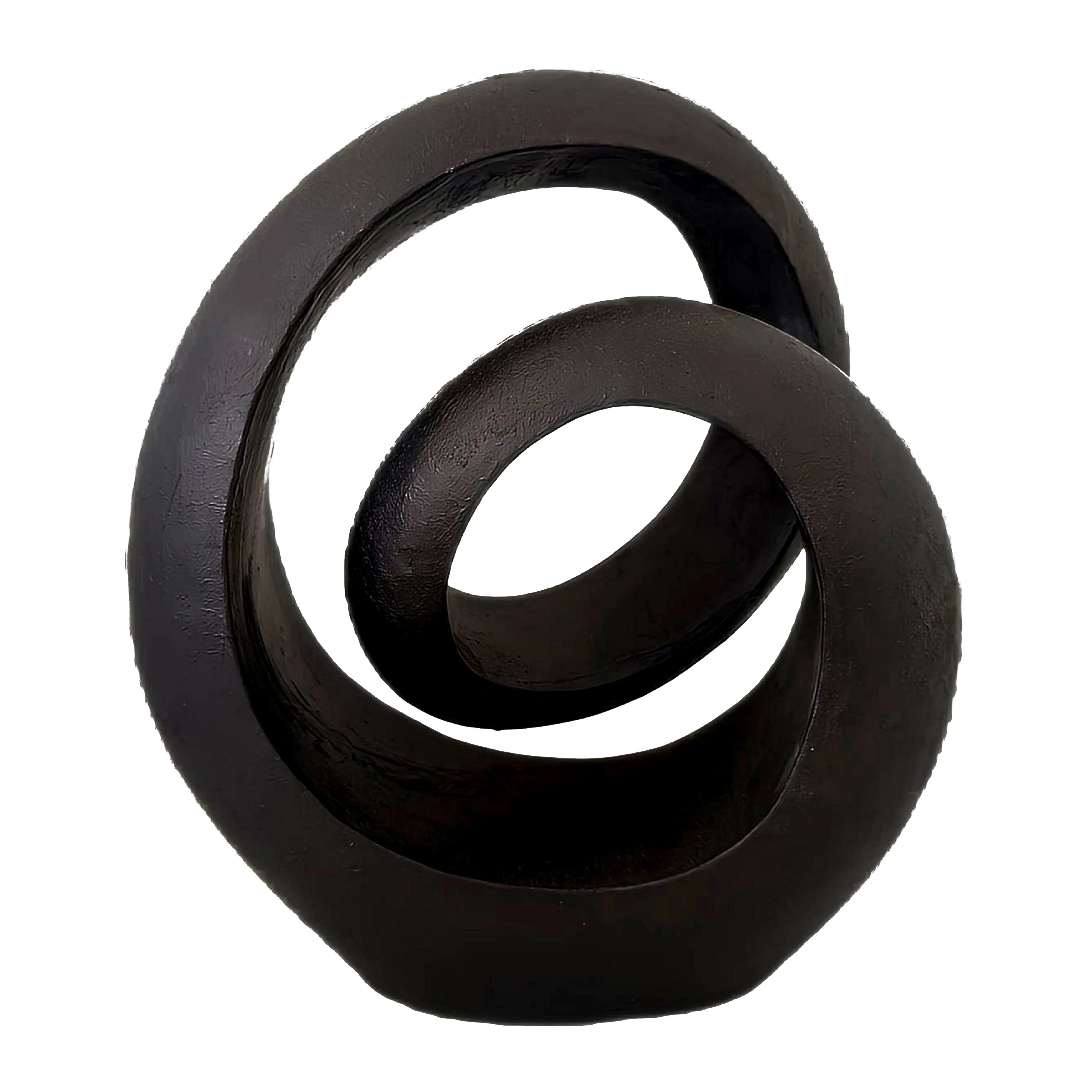 Fritz Resin Matt Black Dble Loop Object