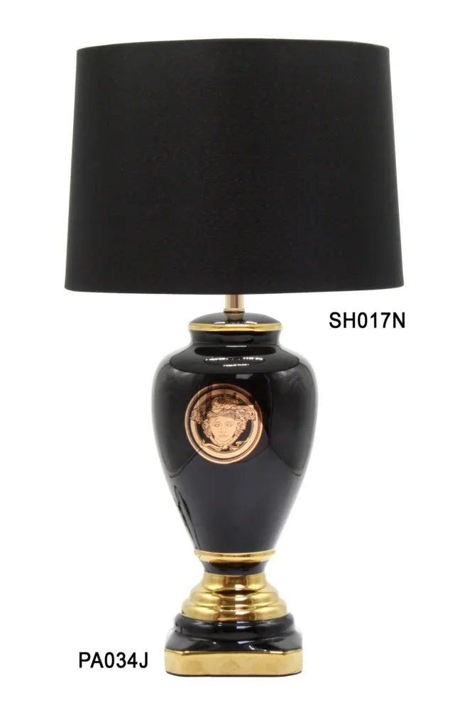 Tablelamp Base -Medusa-Black 55cm