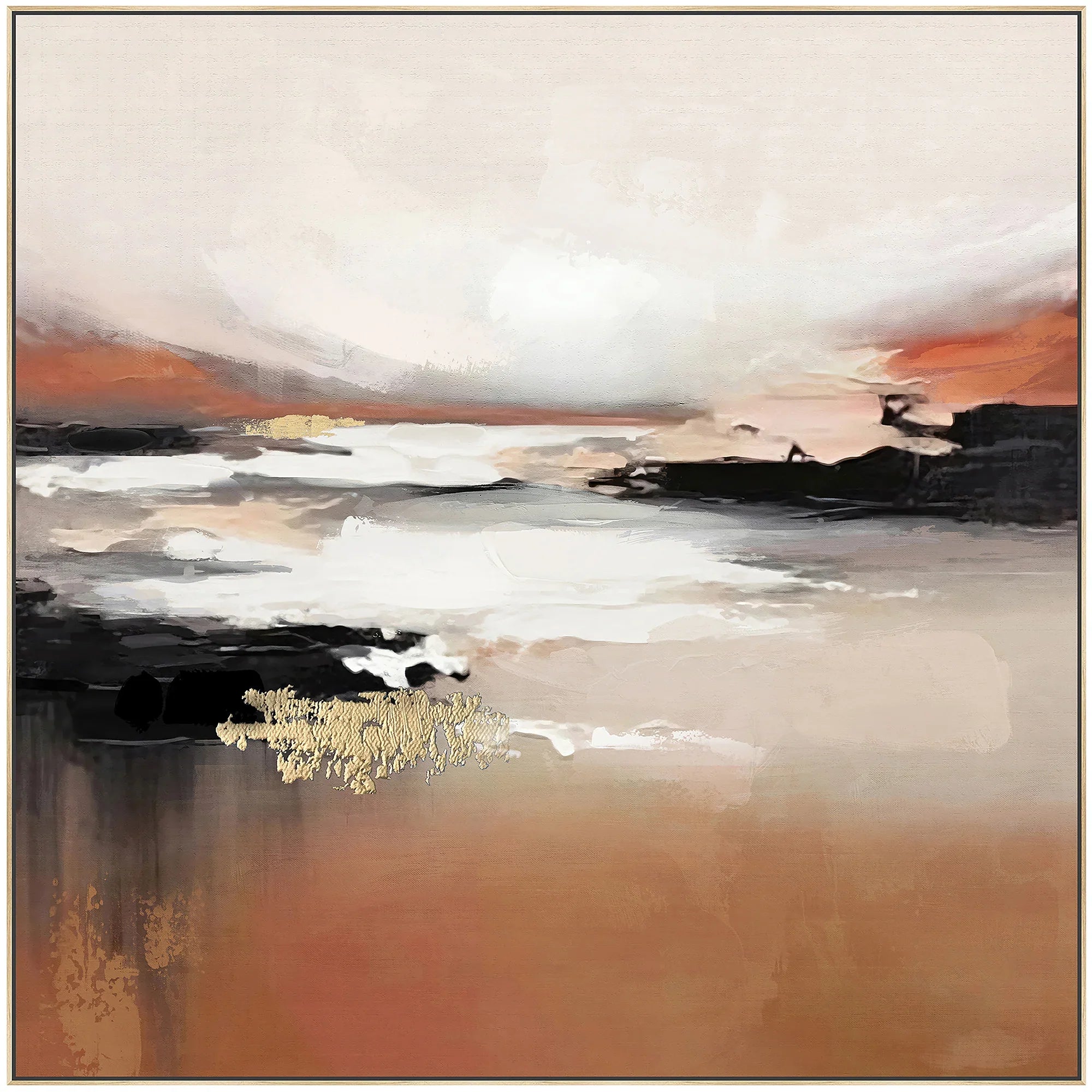 Shades of Mocha Painting 82x82