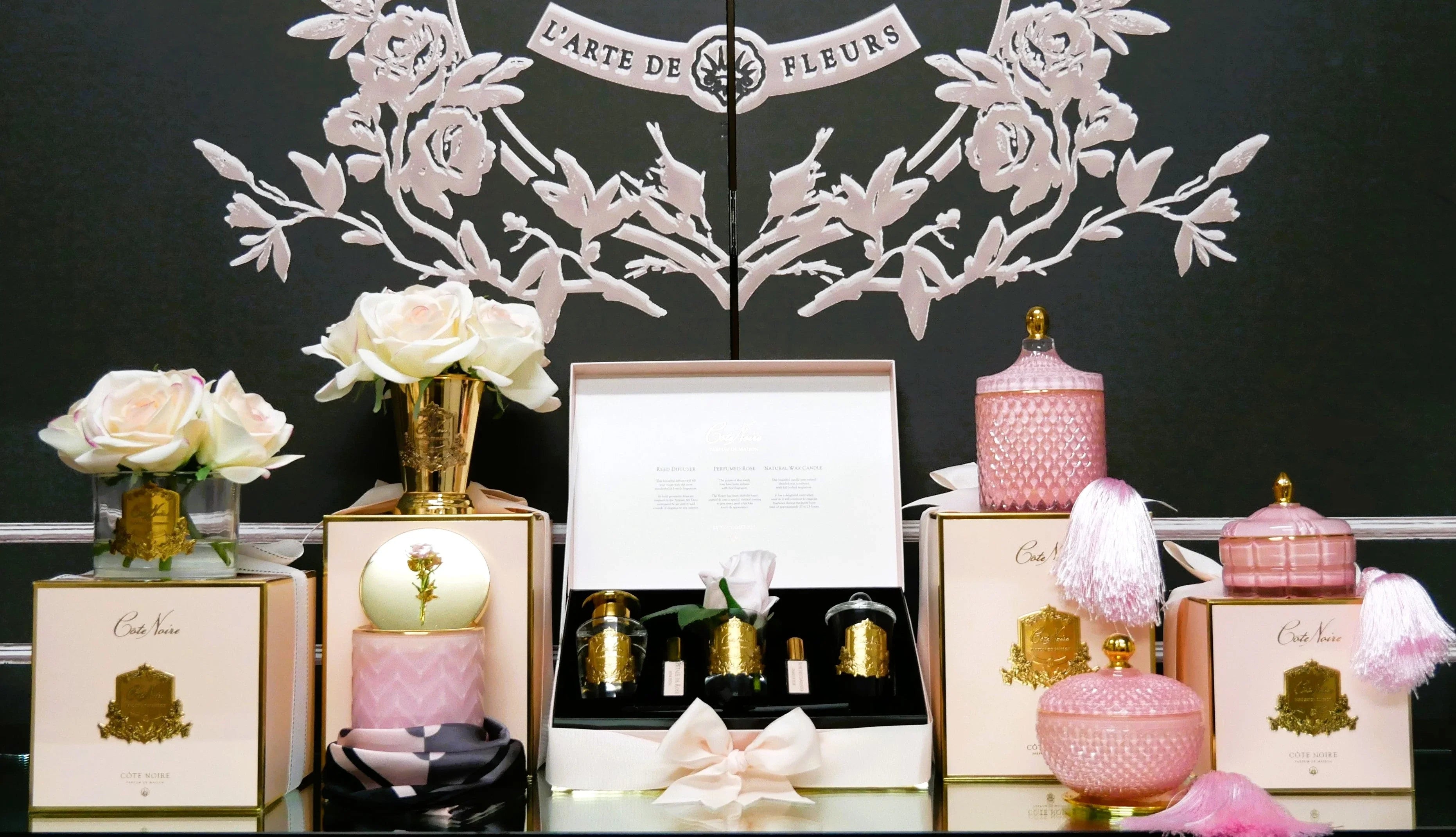 Cote Noire - Luxury Gift Set - Charente Rose