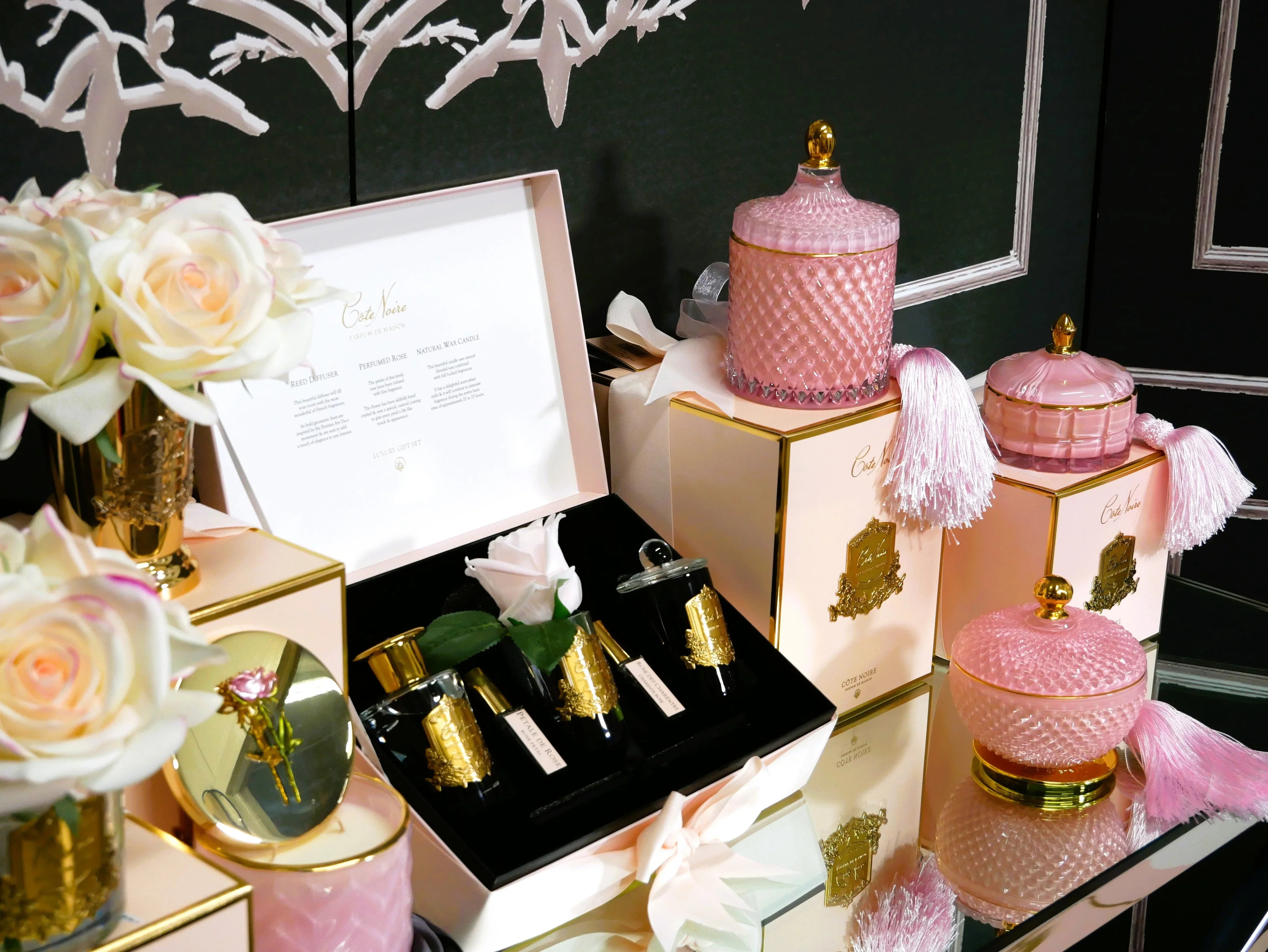 Cote Noire - Luxury Gift Set - Charente Rose