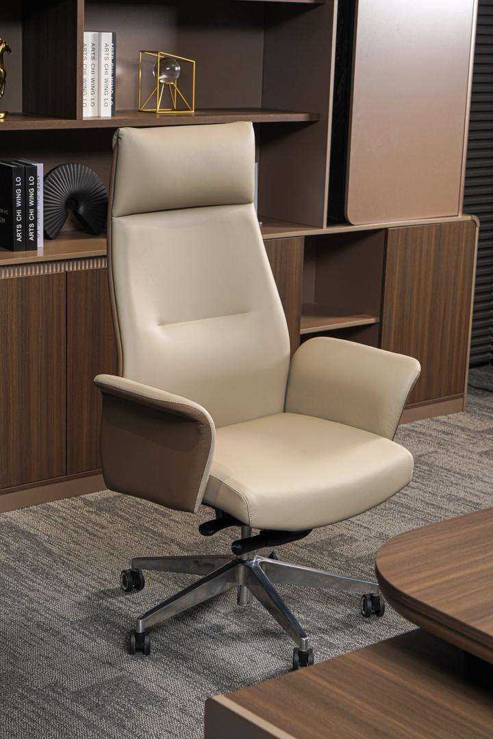 Toorak High Back Executive Chair – PU Leather Finish