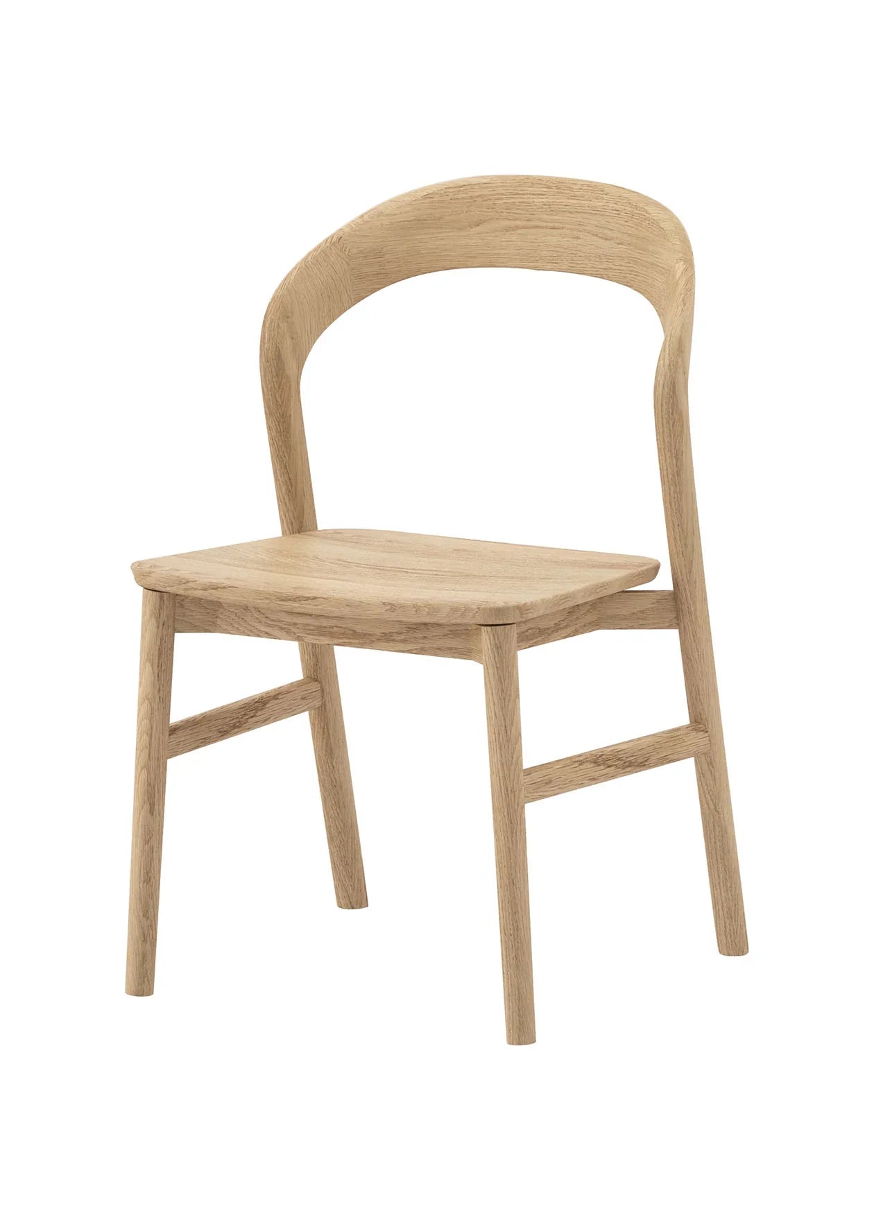 Nestor Dining Chair Soild American Oak – Timber Seat W49XD53XH82cm (Melbourne Only)