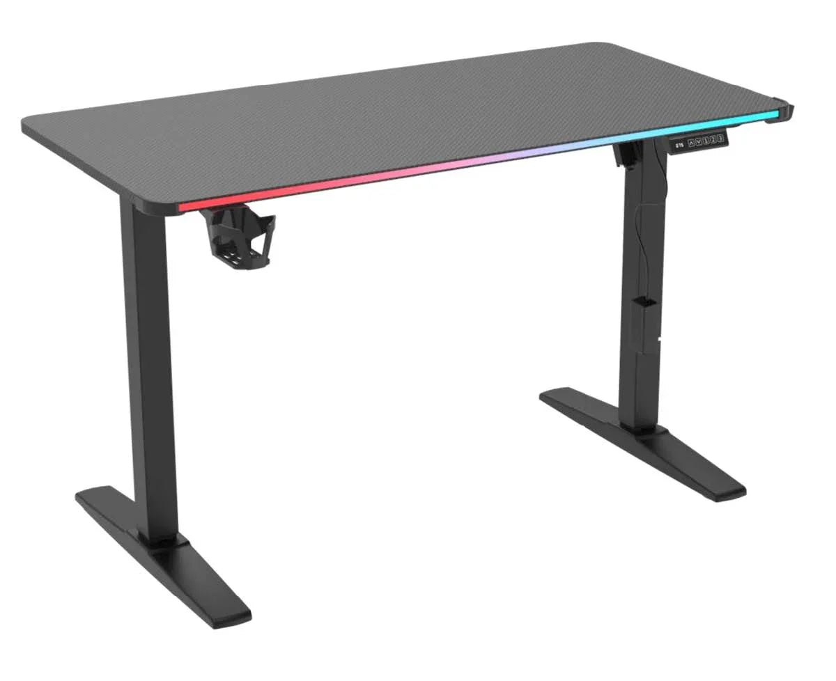 Tokyo Kento-DD Gaming Desk – Single Motor, Carbon Fiber Finish– by FC
