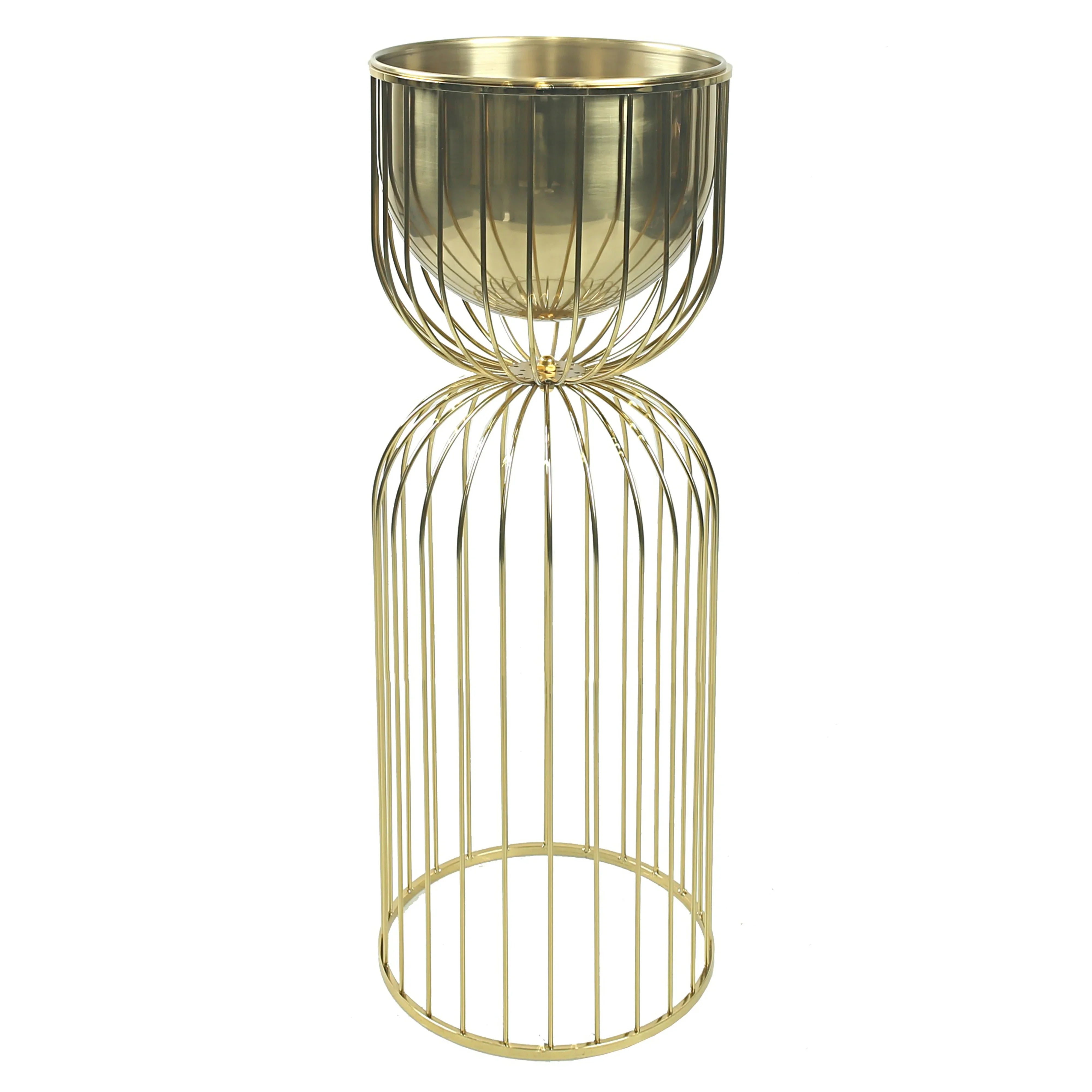 Olrig Gold Steel Champagne Bucket Lge W27 X D27 X H78cm