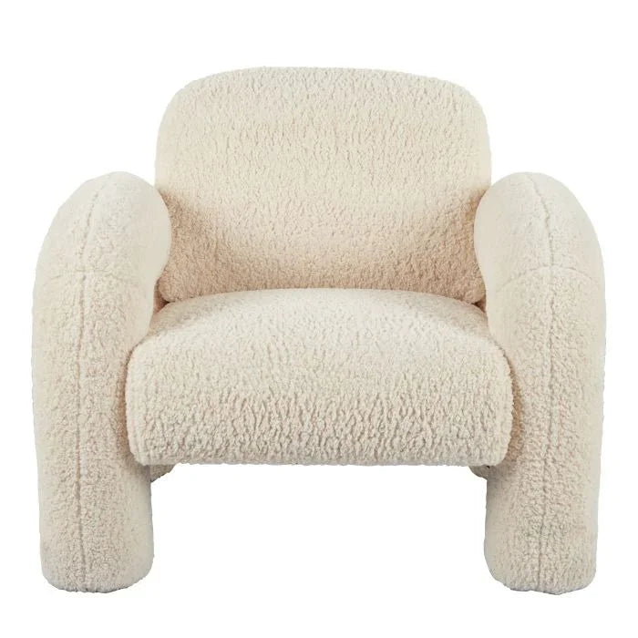 Amalfi Mia Armchair Off White 90.5x81x75cm