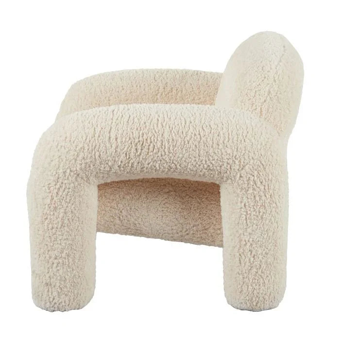 Amalfi Mia Armchair Off White 90.5x81x75cm