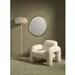 Amalfi Mia Armchair Off White 90.5x81x75cm
