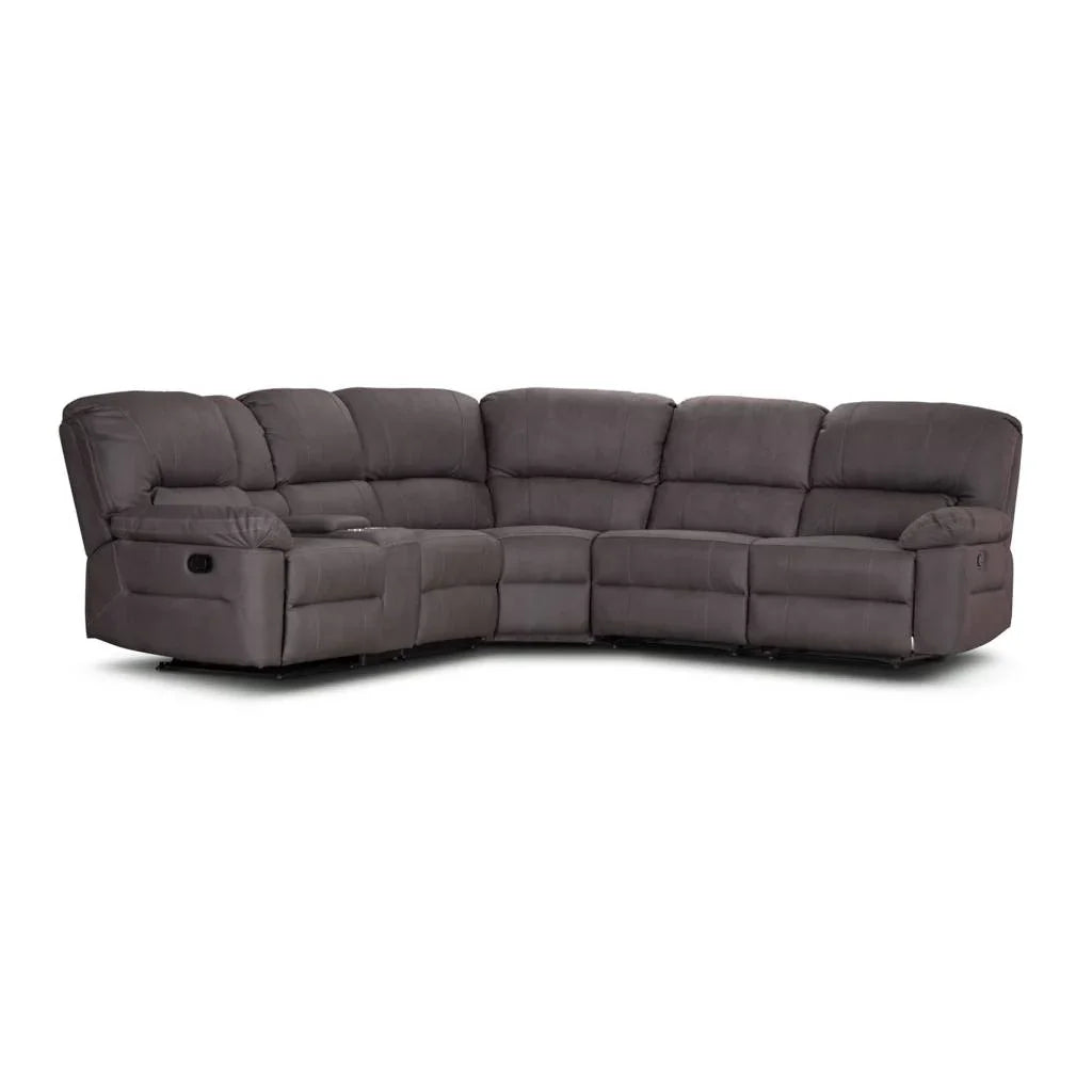 FC Sydney Fabric Modular Corner Recliner Sofa Lounge Coffee W317 x D286 x H103 CM