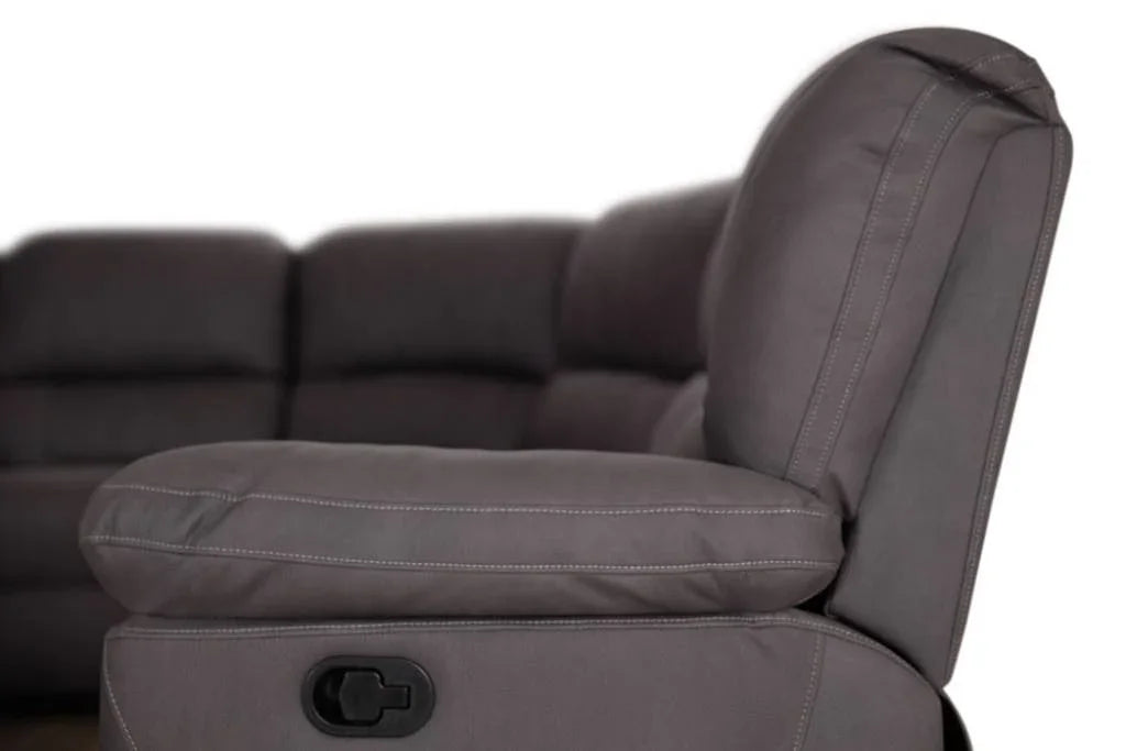 FC Sydney Fabric Modular Corner Recliner Sofa Lounge Coffee W317 x D286 x H103 CM