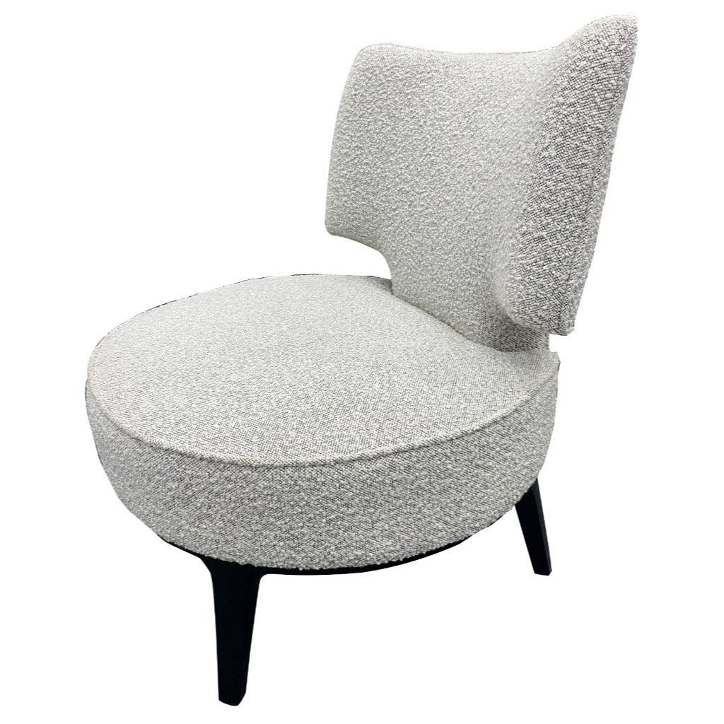 Nasa Marble Fabric Occasional Chair (75.5x78.5x84 cm)
