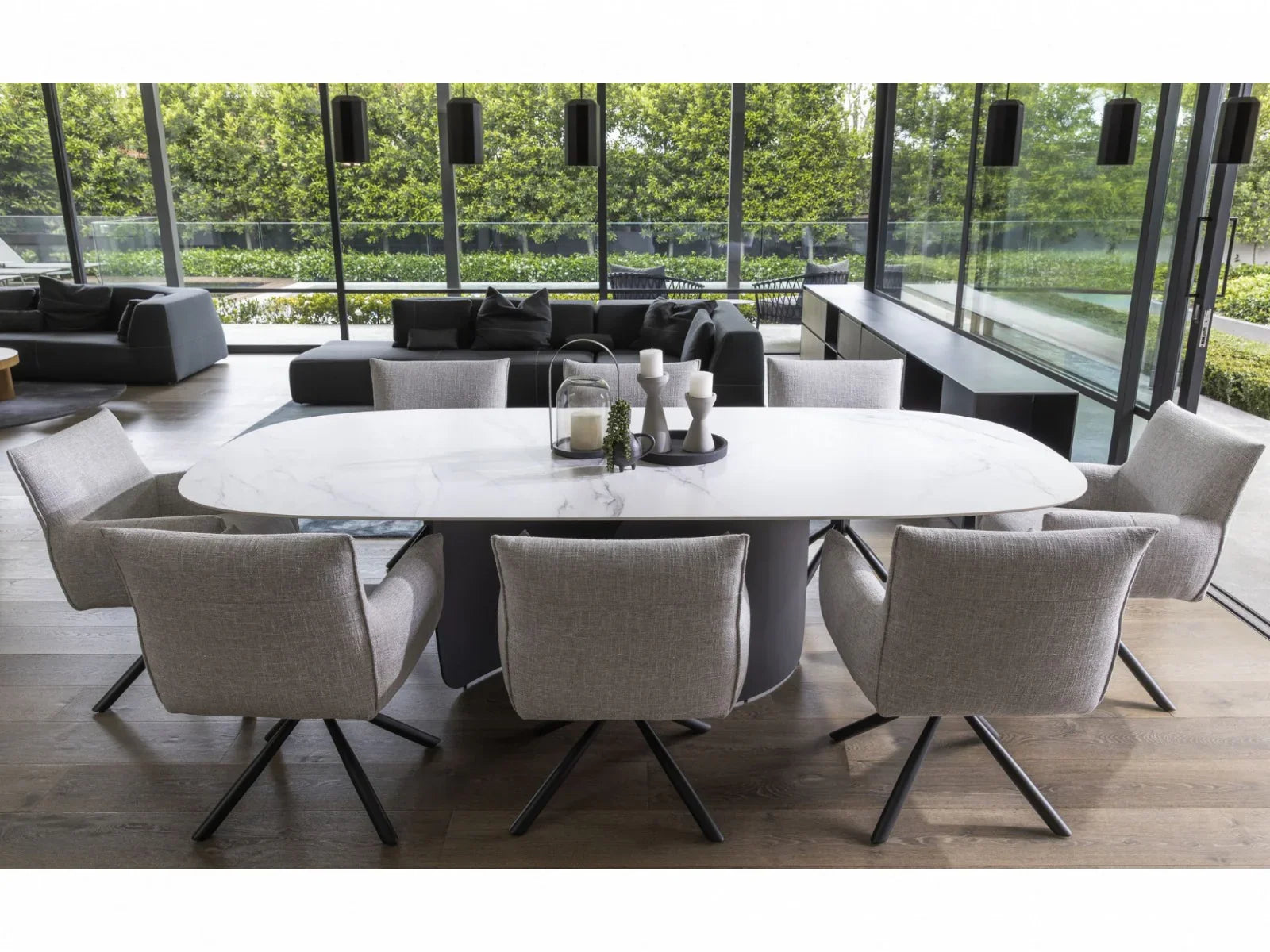 Petra Dining Table Valentino Ceramic 260x110x76cm