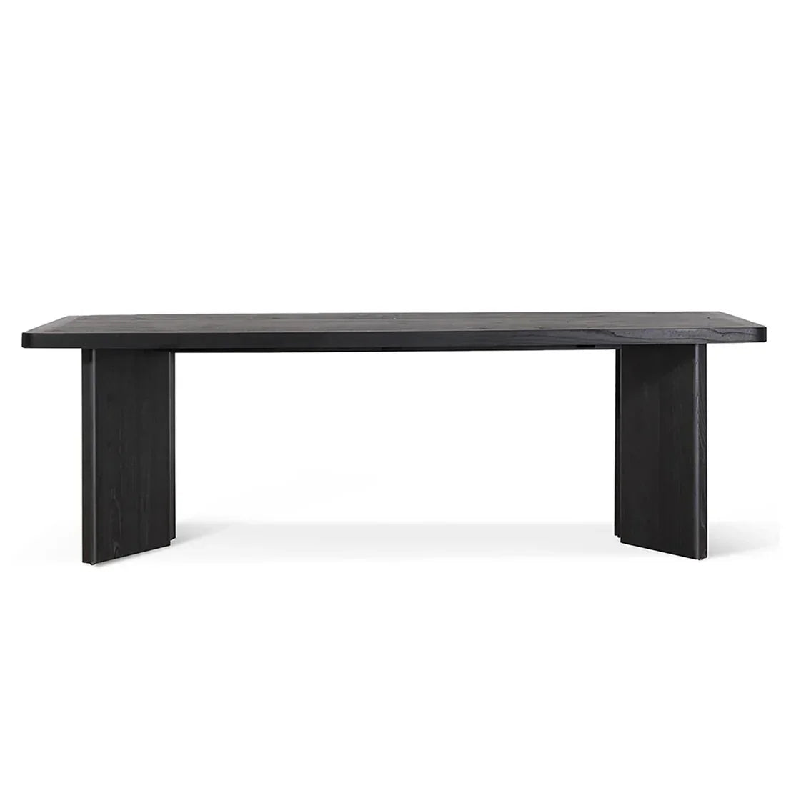 Elm Dining Table - Full Black 2.4m