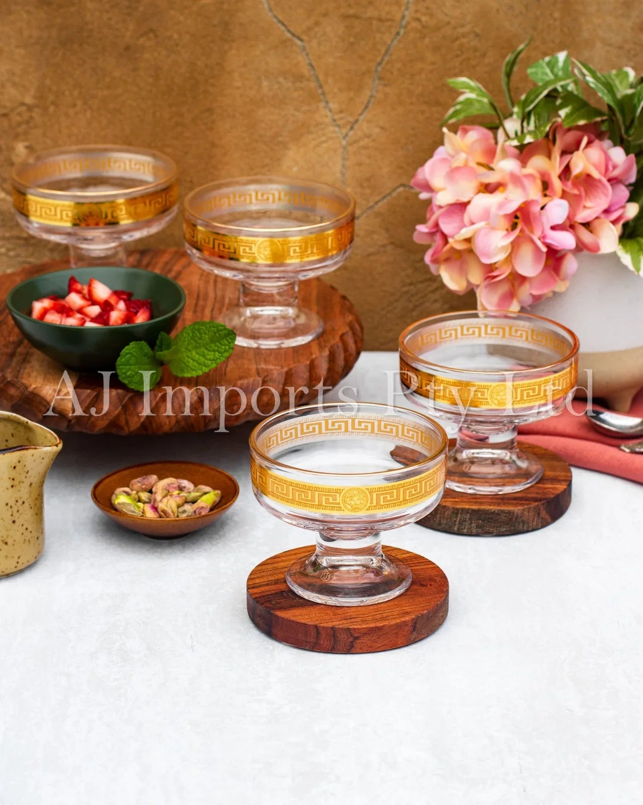 Medusa Set/4 Dessert Bowl