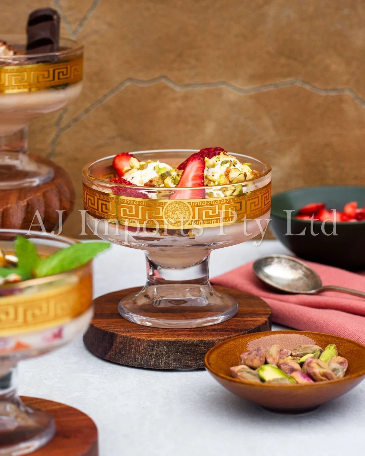 Medusa Set/4 Dessert Bowl