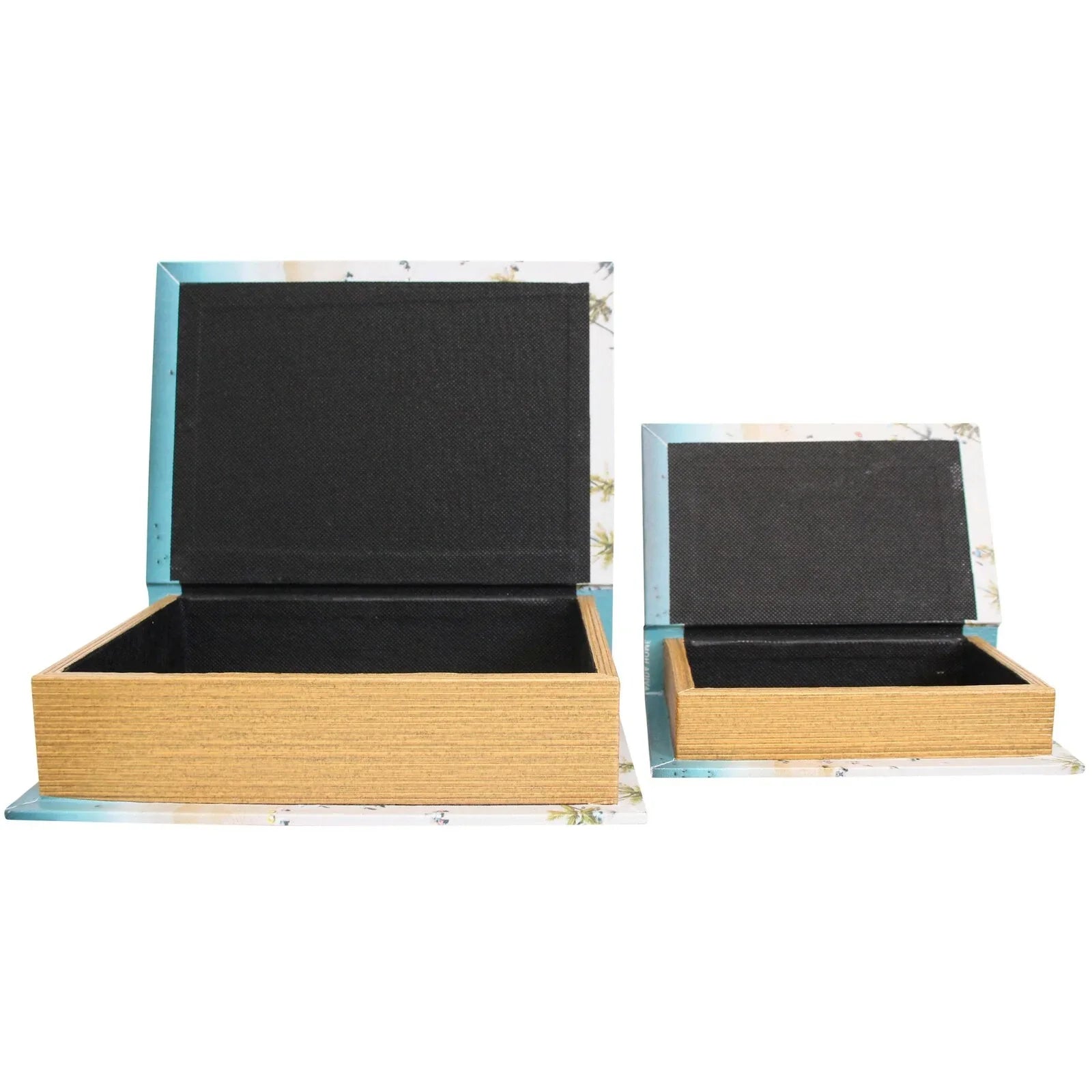 Book Box S/2 By The Beach L24X18X6 / S18X12X4cm