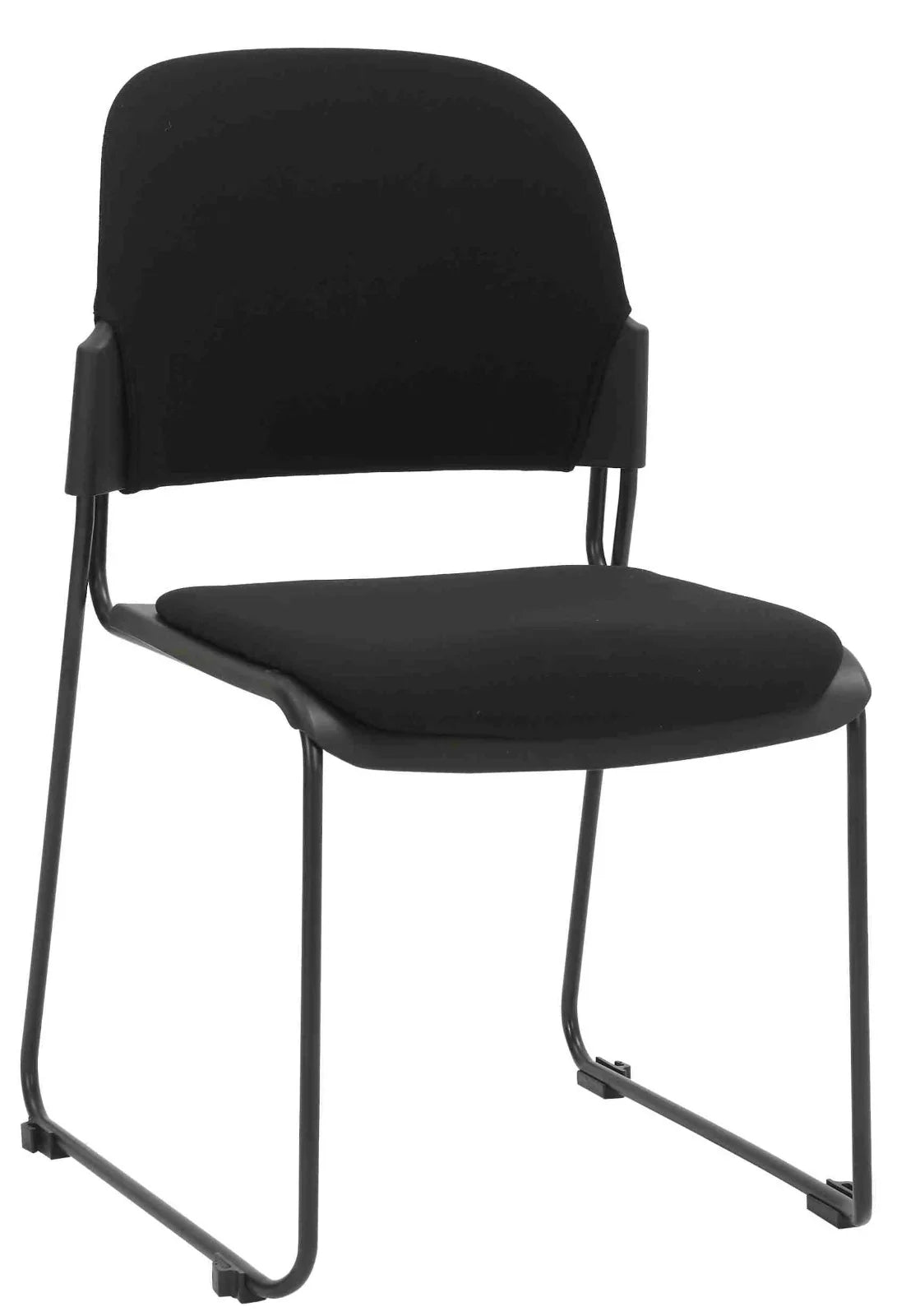 Palm Stackable Chair Black 51.3X56X83.5cm