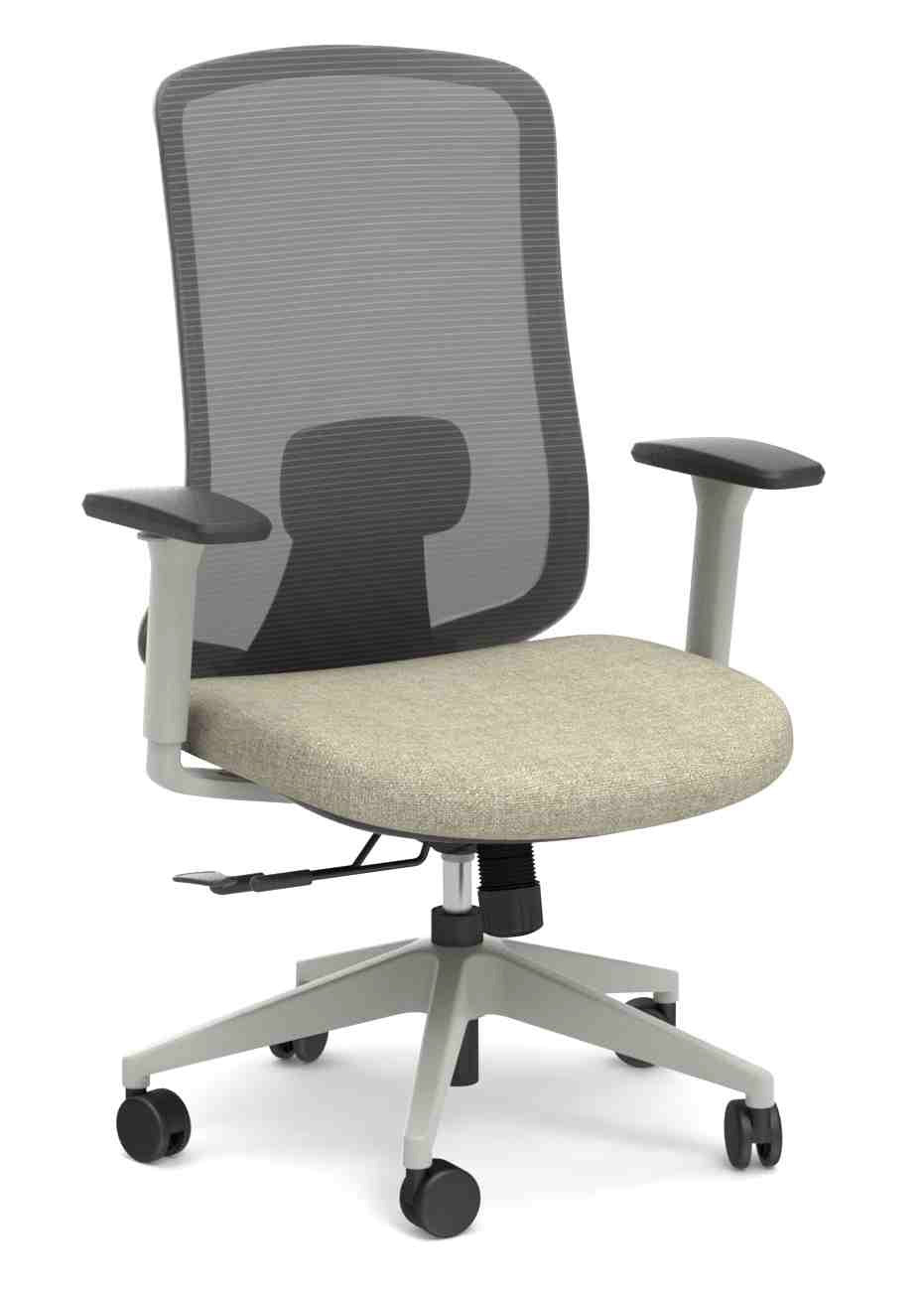 Tara Mesh Chair White 67.5X 69X 99.5cm
