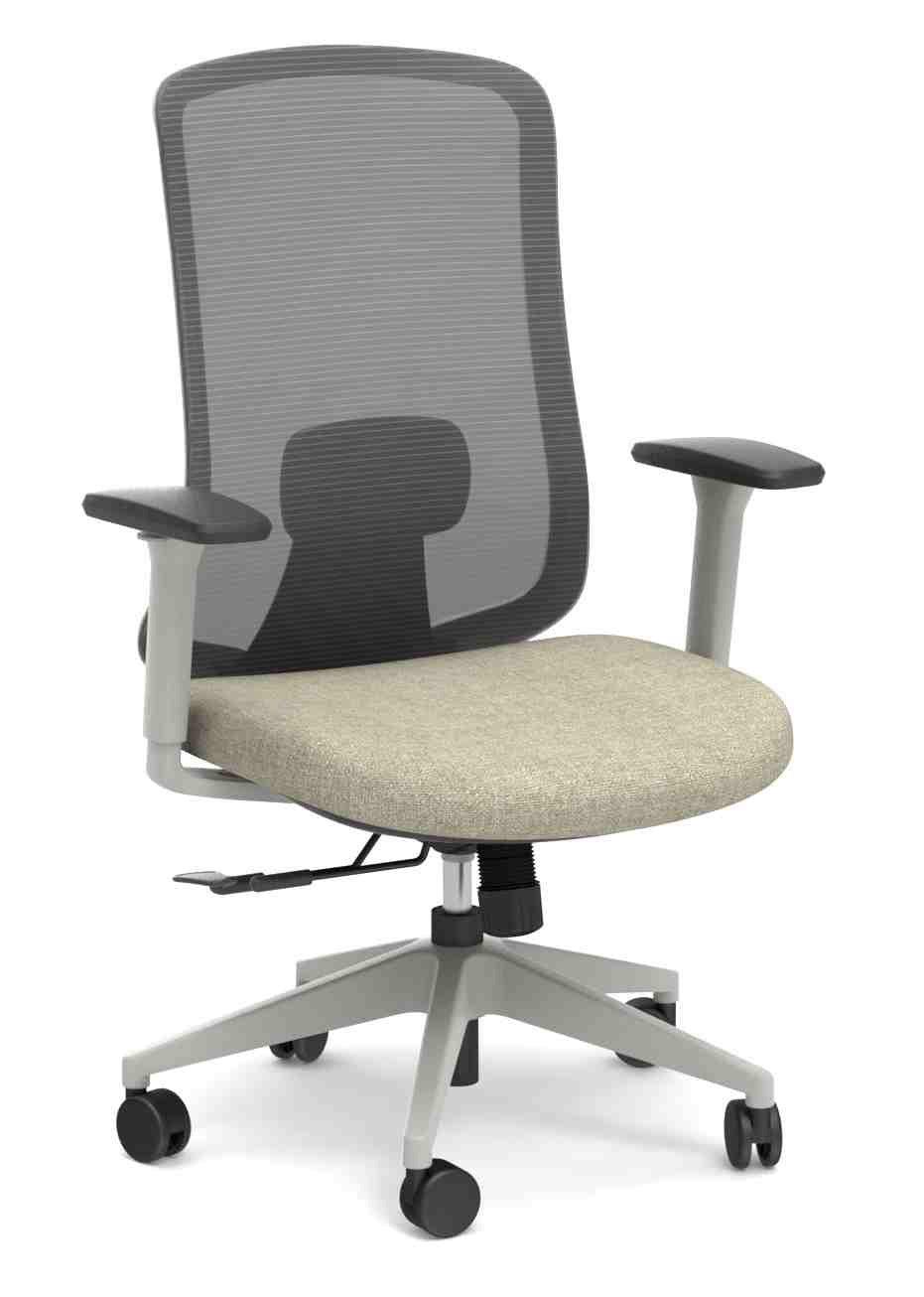 Tara Mesh Chair White 67.5X 69X 99.5cm