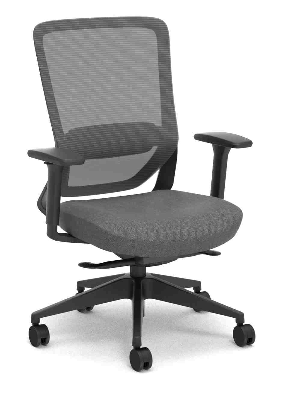 Ella Black Mesh Chair 64.5X 89.5X 101.5cm
