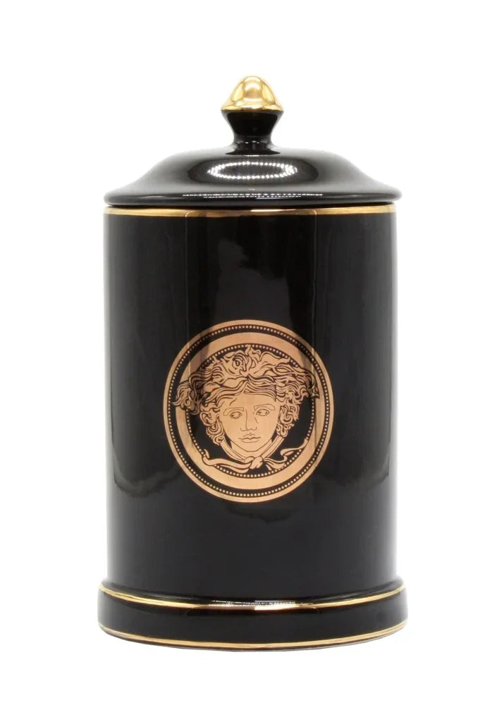 Canister-Medusa-Black 23cm