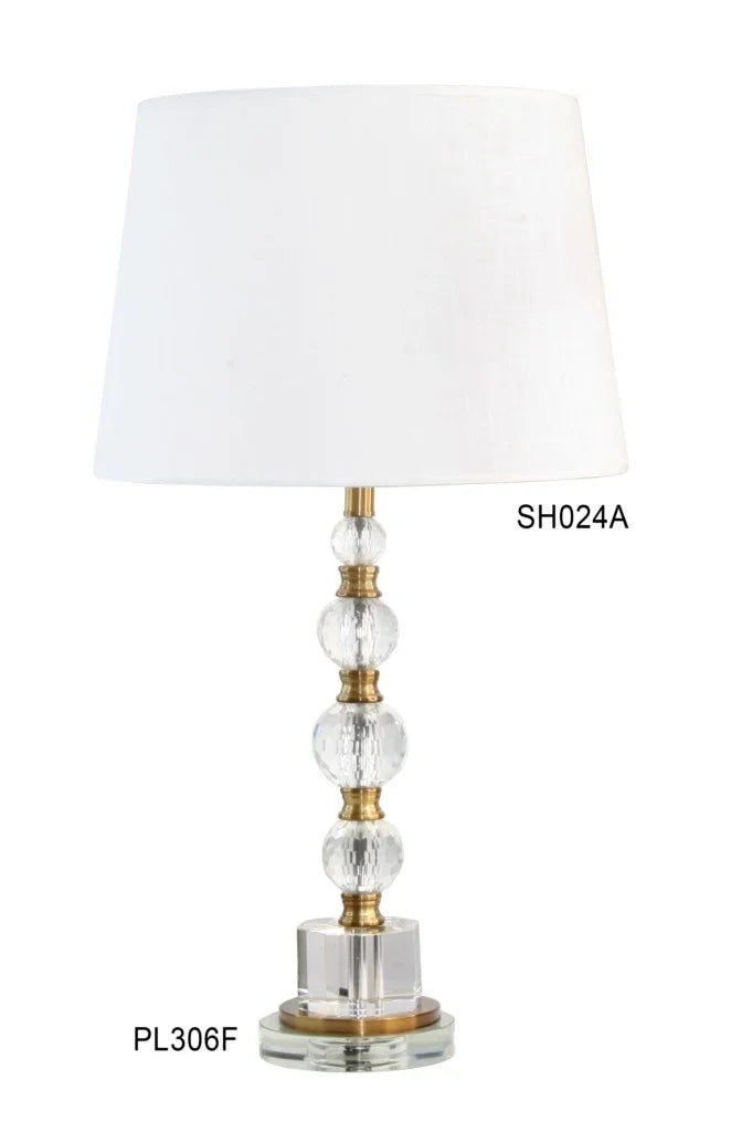 Table lamp-Adam Crystal 52cm