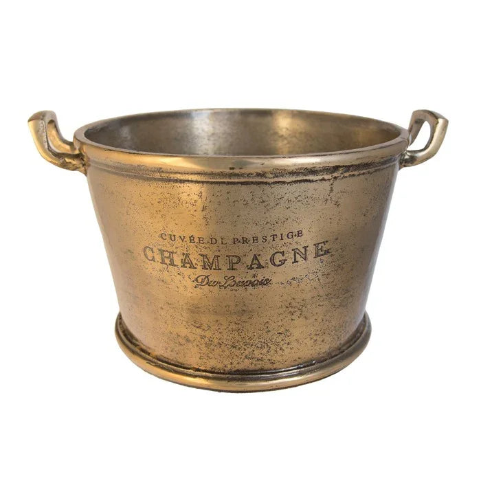 Beale A/Gold Alloy Round Bucket Handles W38X D30.5X H22Cm