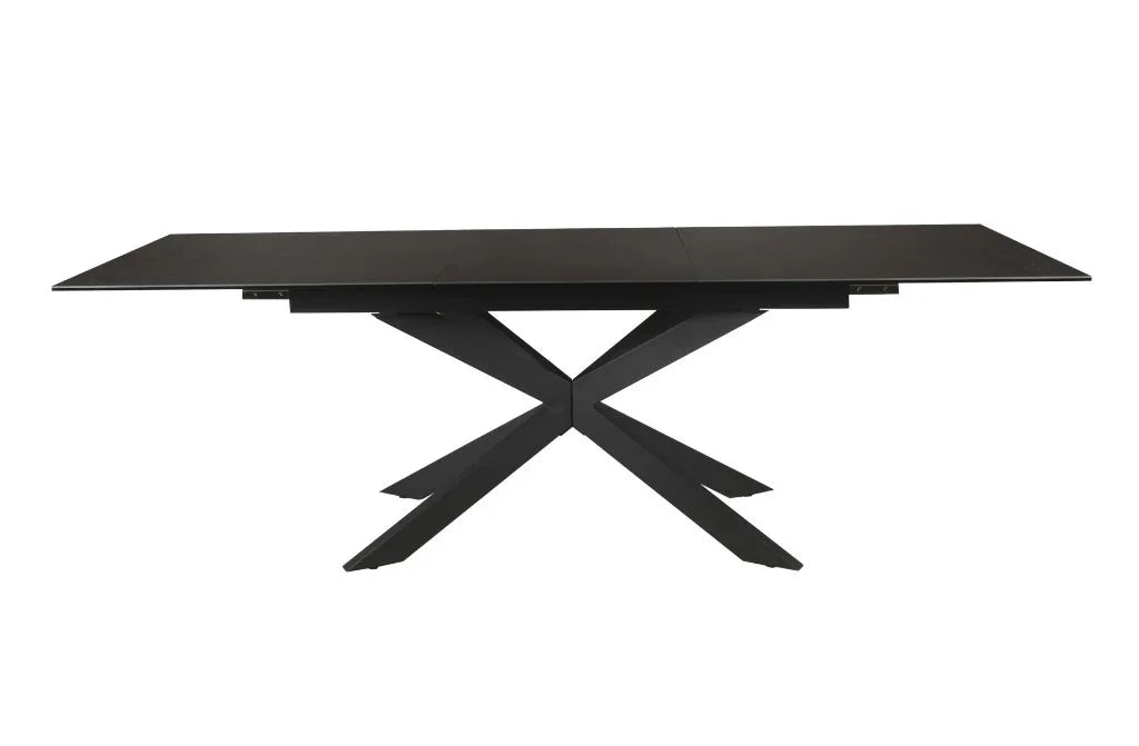 Iza Extention Dining Table 180-240X90X76cm-Dark Grey