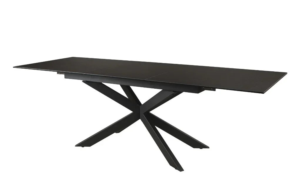 Iza Extention Dining Table 180-240X90X76cm-Dark Grey