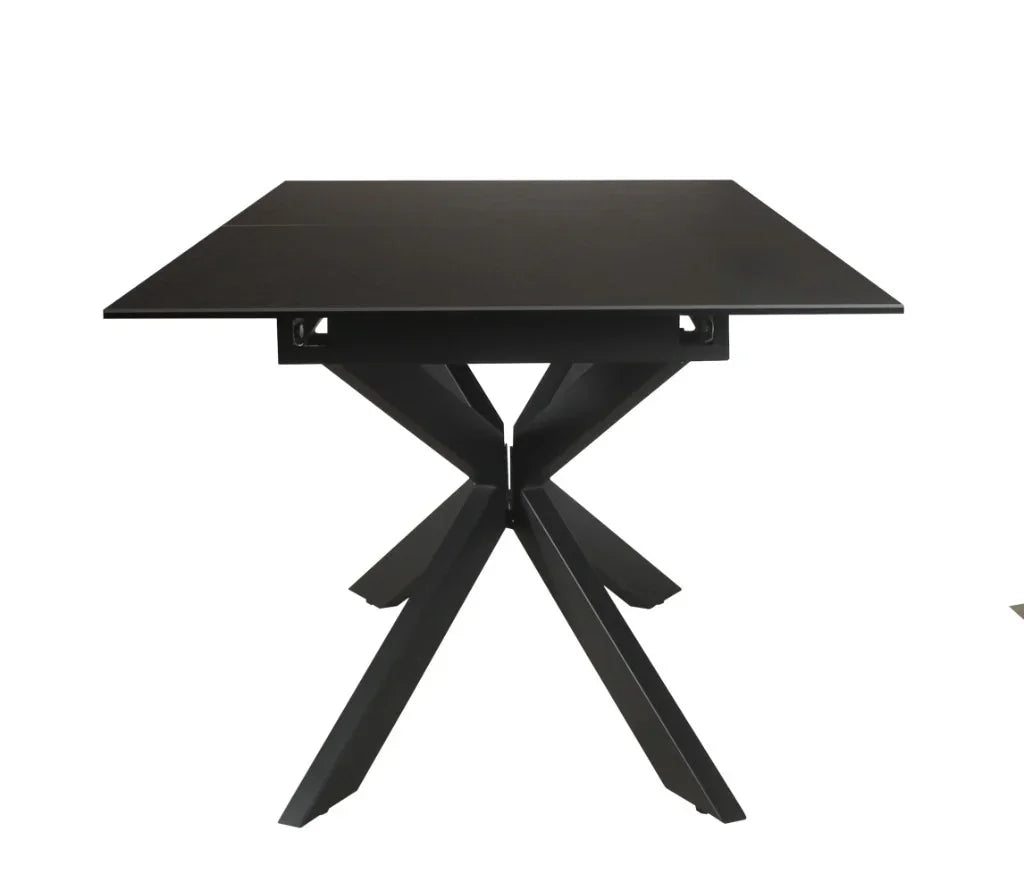 Iza Extention Dining Table 180-240X90X76cm-Dark Grey