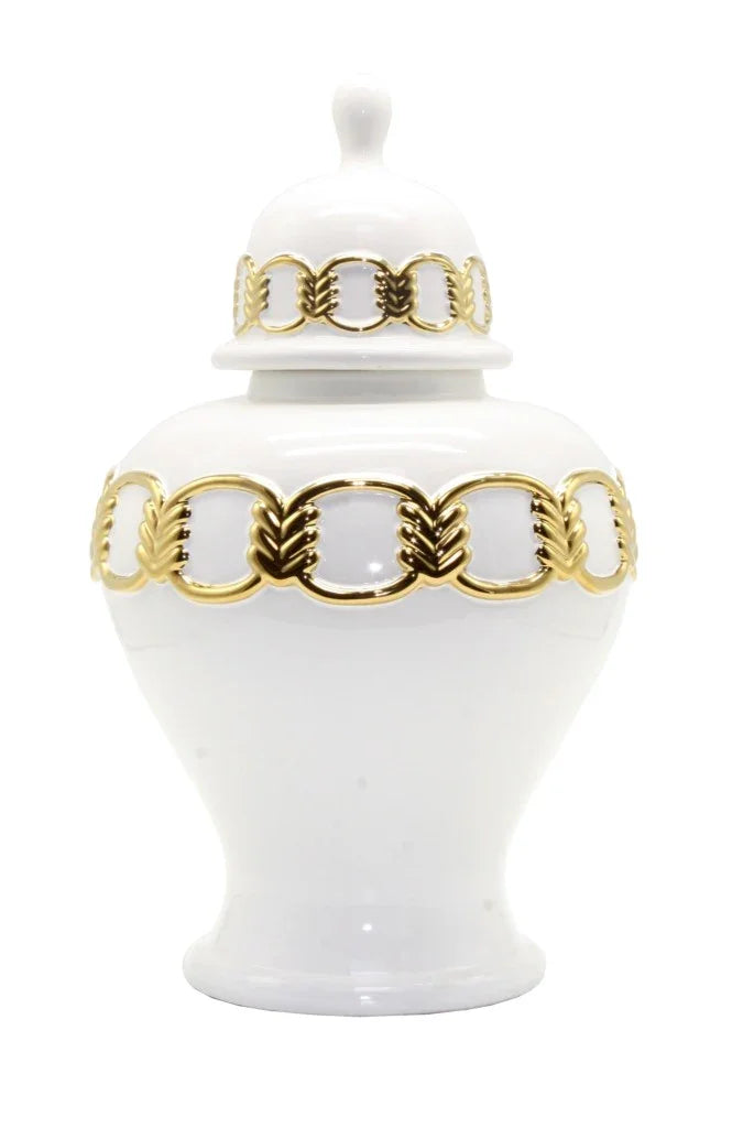 Jar-Temple-Modern Classic-Gold 45cm