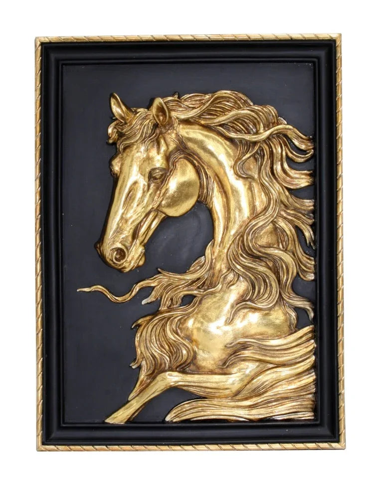 Wall art-Horse-Onyx 33cm