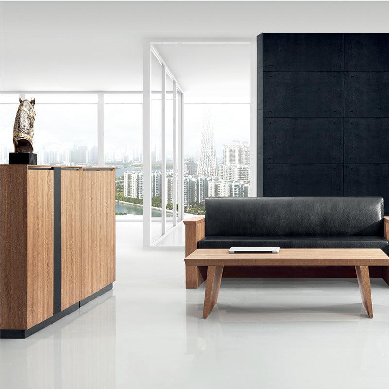 ADRIANO Credenza Cabinet 117cm - Light Brown - Furniture Castle