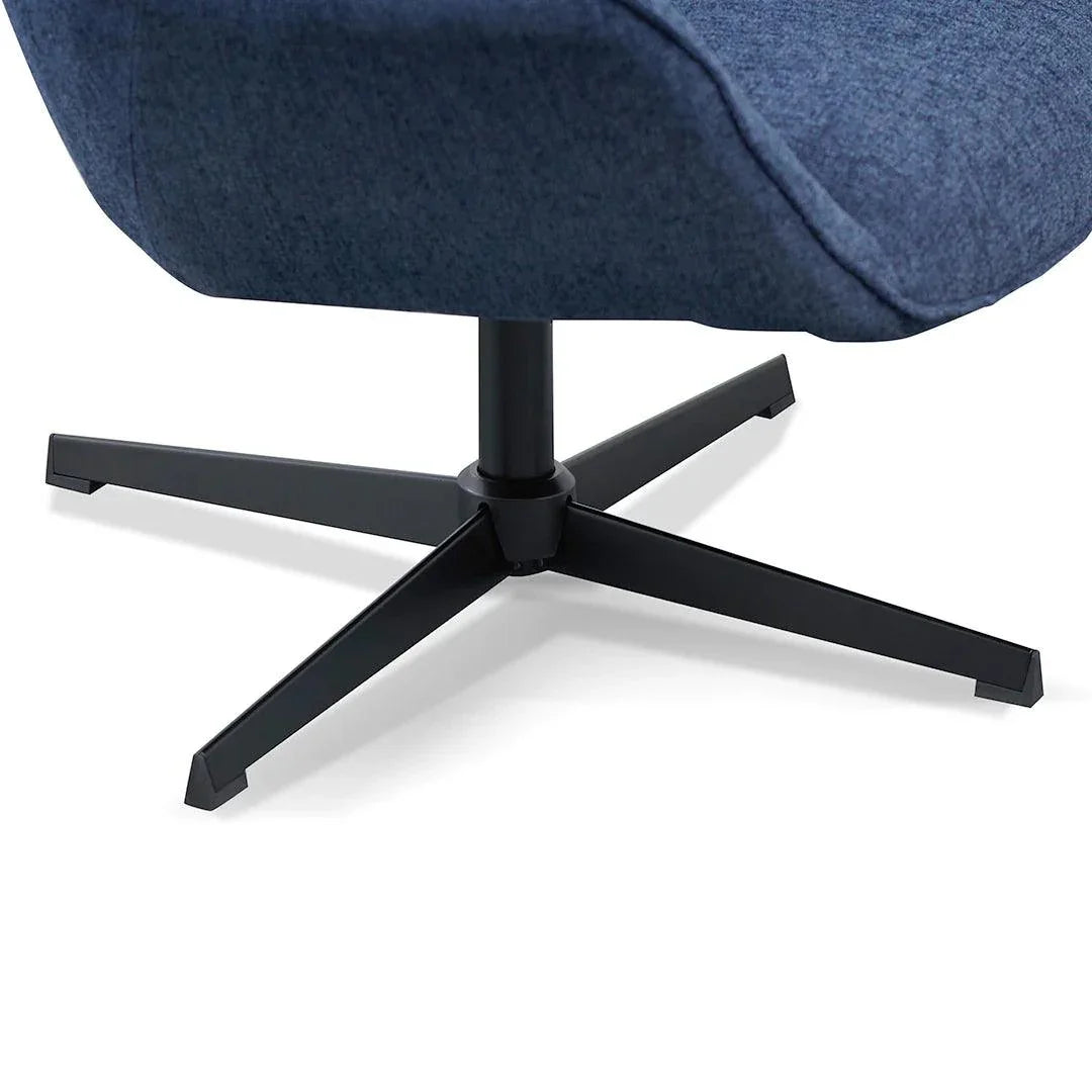 Airy Lounge Chair - Denim Blue - Furniture Castle