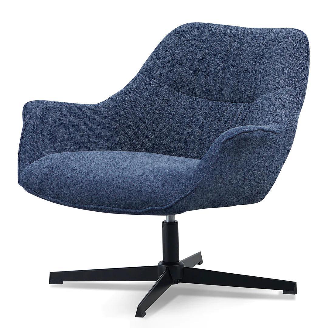 Airy Lounge Chair - Denim Blue - Furniture Castle