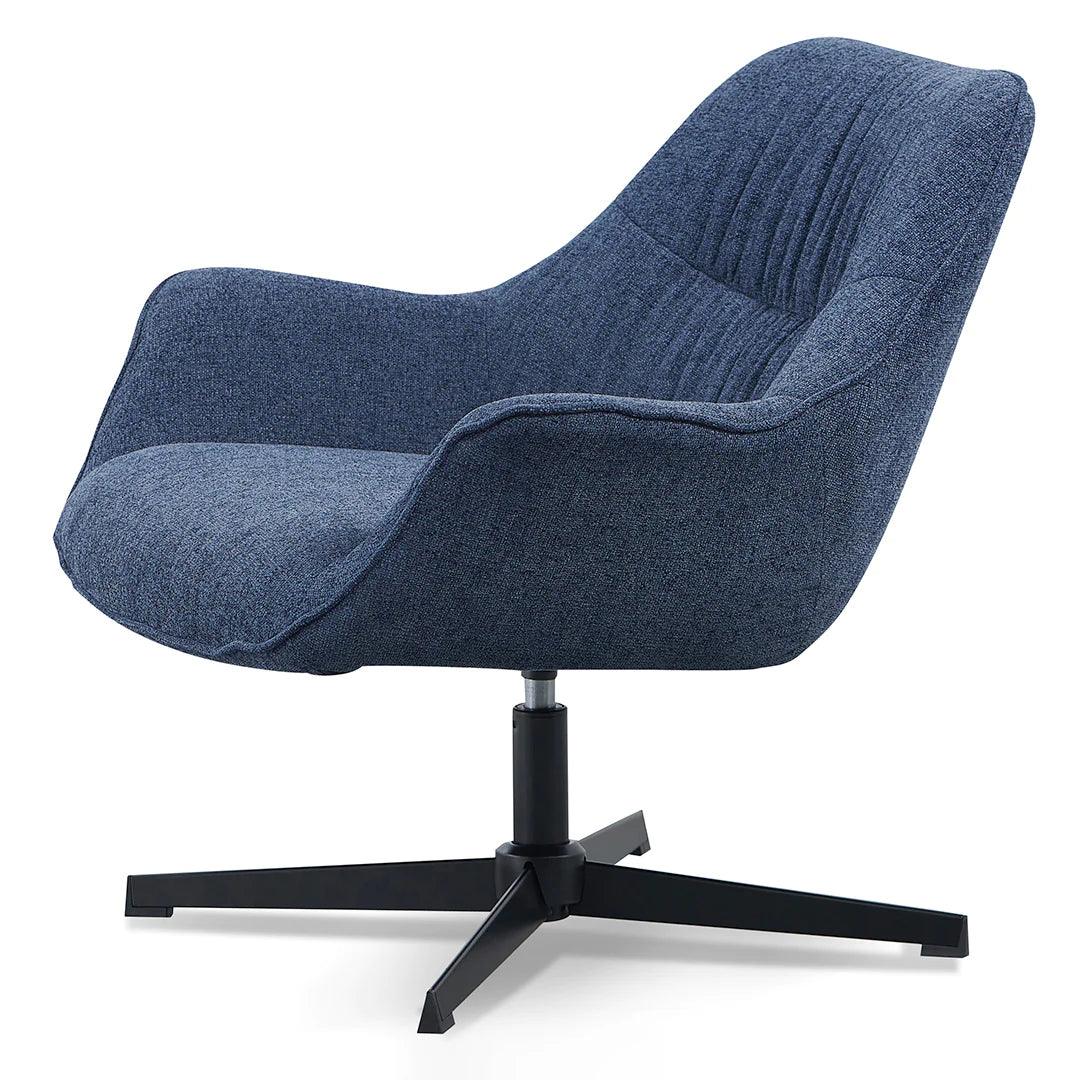 Airy Lounge Chair - Denim Blue - Furniture Castle