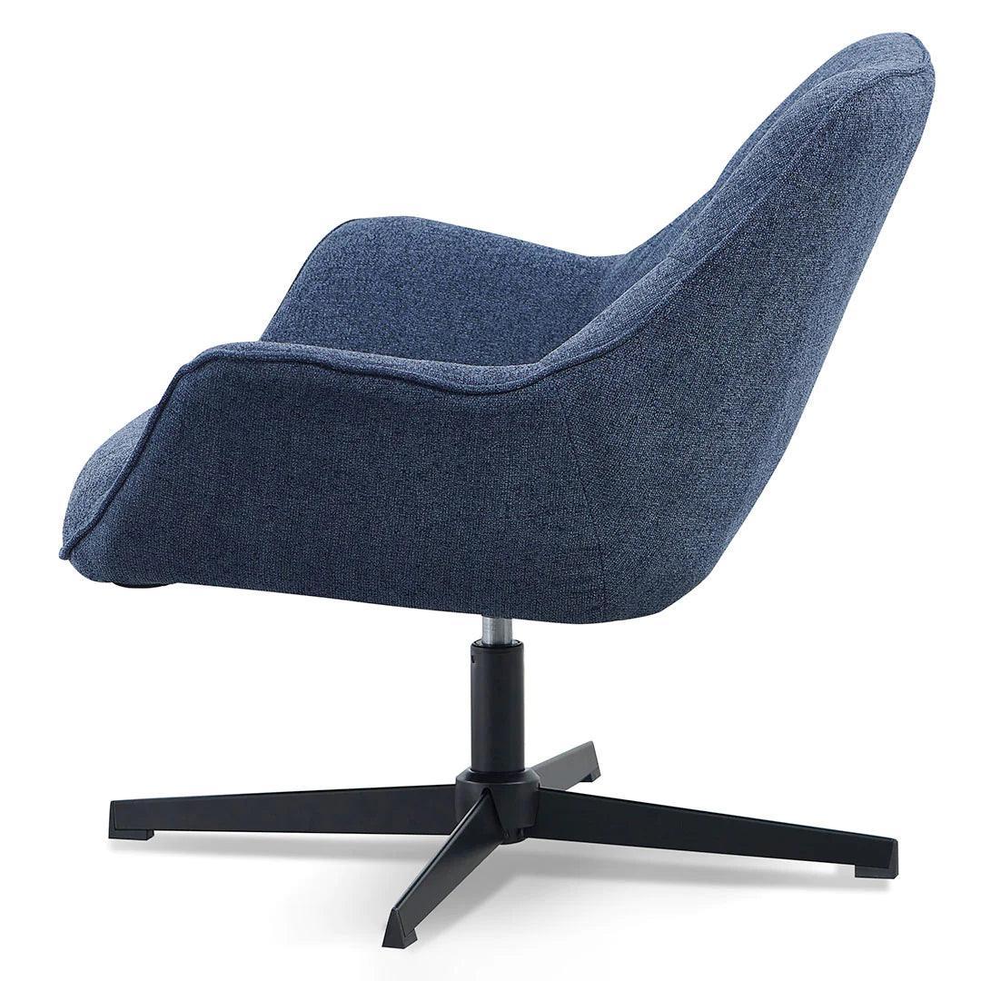 Airy Lounge Chair - Denim Blue - Furniture Castle