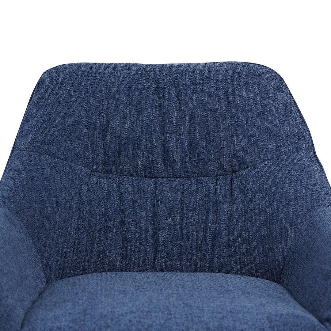 Airy Lounge Chair - Denim Blue - Furniture Castle