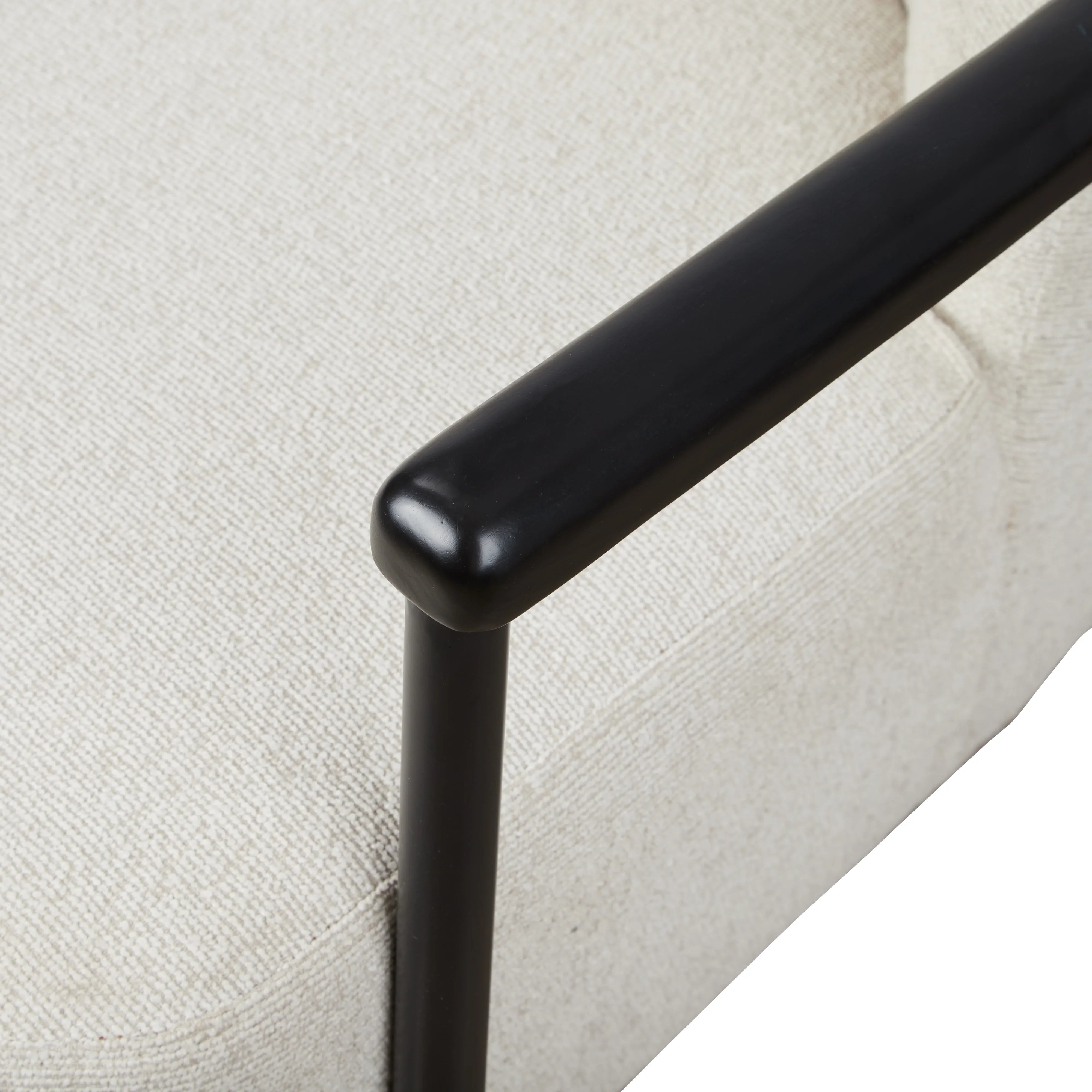 Amalfi Miles Armchair Cream 78x84x79.5cm