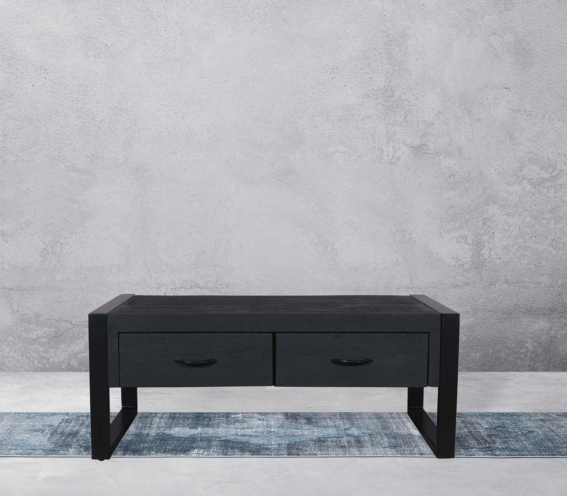 Antonio Coffee Table With 4 Drawers - L100 X W60 X H40 - Furniture Castle