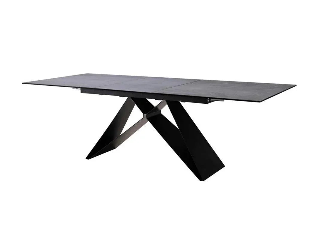Arto Extension Dining Table Shadow Grey - Furniture Castle