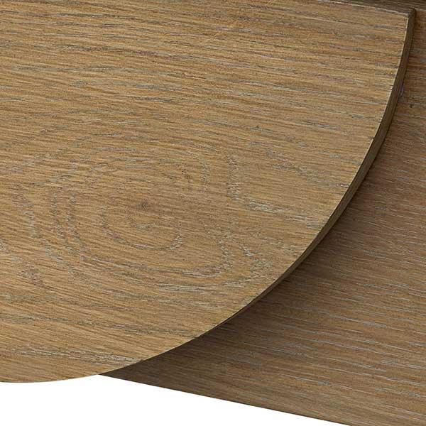 Blockie Twin Drawers 1.4m Console Table - Dusty Oak - Furniture Castle