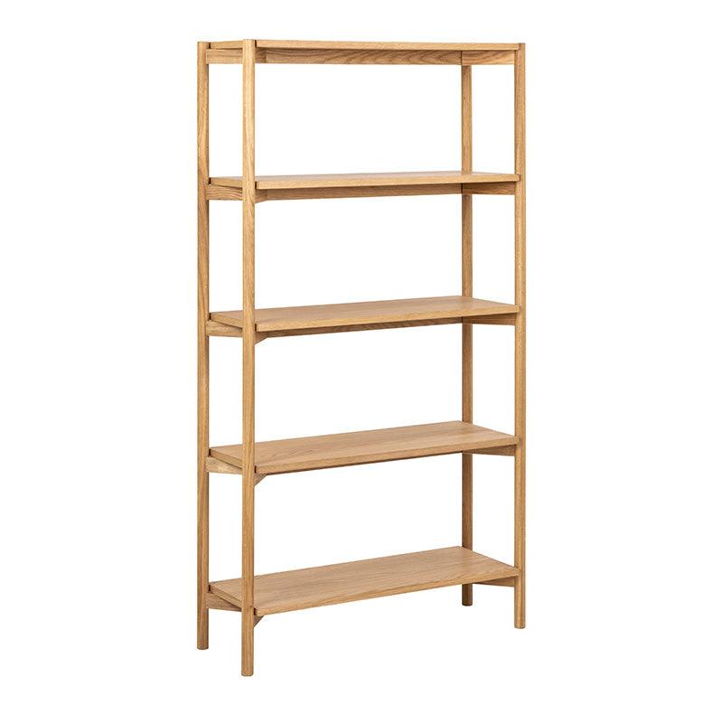 Braidwood Shelving Unit 86cm - Natural Oak - Furniture Castle