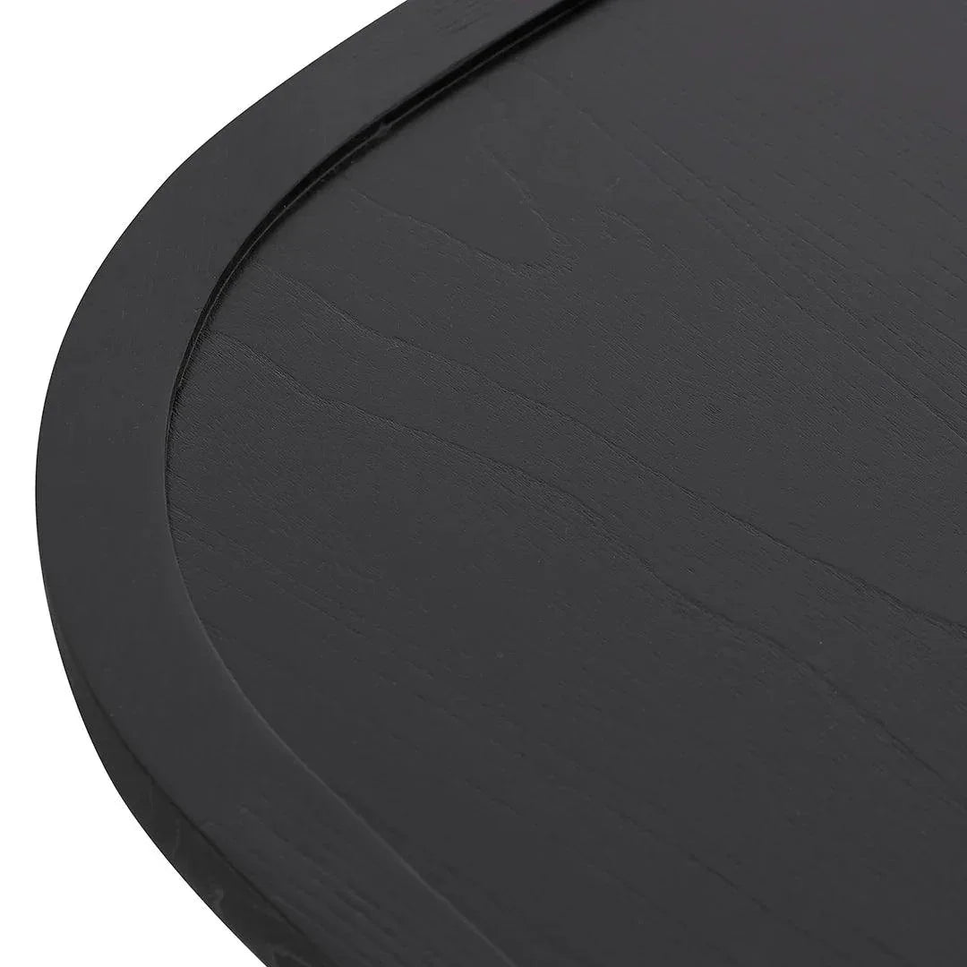 Brody 1.4m Coffee Table - Full Black - Furniture Castle